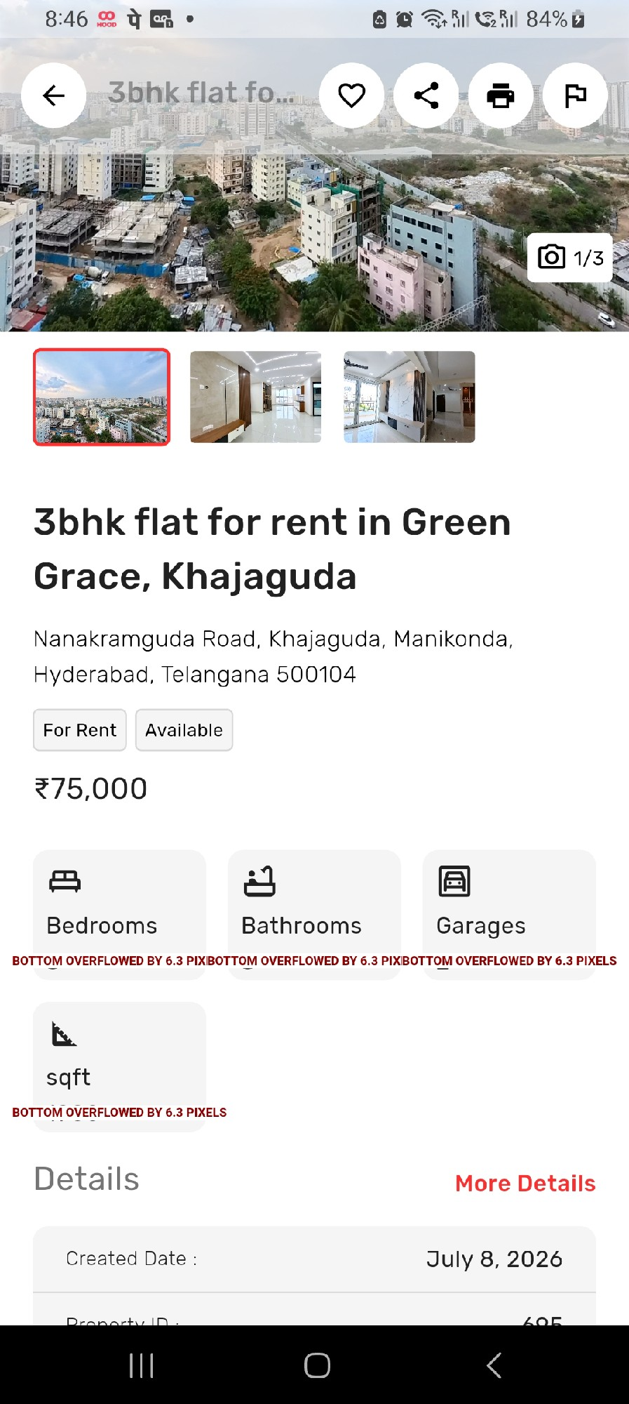 office space for sale in madhapur